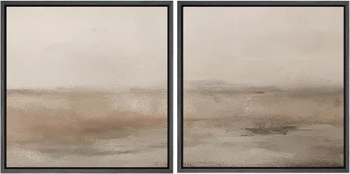 Vista 37 de SIGNFORD Impresión en Lienzo Enmarcado Arte de Pared Art Nouveau Lago de Cisnes Elegantes Ilustraciones de Aves Acuáticas Moderno Boho Naturaleza
