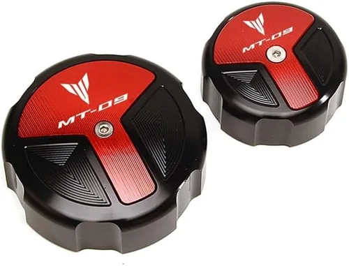 Vista 3 de QQLADY Z para Yamaha MT09 MT-09 SP 2021-2022 Cubierta principal del depósito del cilindro de líquido delantero y trasero de la motocicleta X
