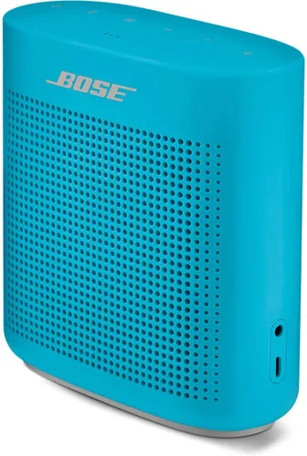 Vista 4 de Bose SoundLink Color II: Altavoz Bluetooth Portátil, Altavoz Inalámbrico con Micrófono - Azul Aqua