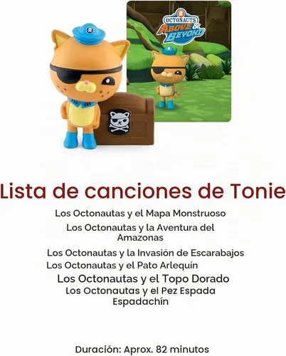 Vista 5 de Tonies Kwazii Audio Play Personaje de Octonautas
