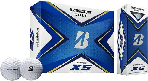 Vista 4 de Bridgestone Tour B x Pelotas de golf # 1- # 4 12-ball Pack Blanco