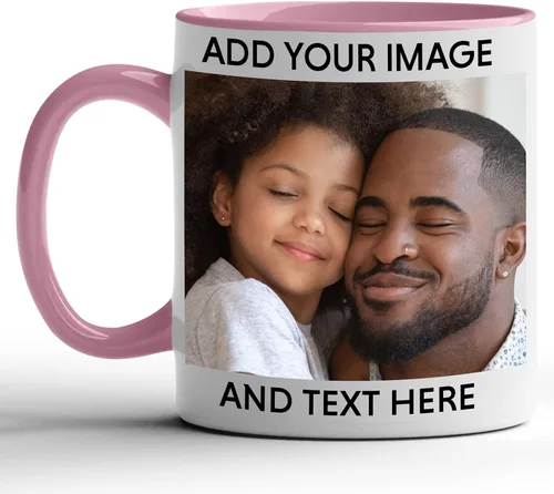 Vista 15 de GotPrint Taza con foto personalizada, regalos personalizados, carga de imagen y texto, logotipo de la empresa, nombre, idea de regalo personalizada