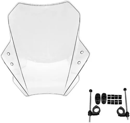Vista 14 de Fundas para parabrisas CFMOTO CLX700 compatibles con CB1000R parabrisas ajustable universal compatible con parabrisas de motocicleta MT07 MT09
