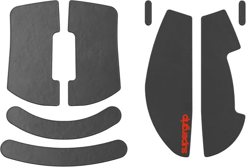 Vista 7 de Pulsar Gaming Gears SUPERGRIP - Juego de cintas de agarre para X2, X2V2 Transparente