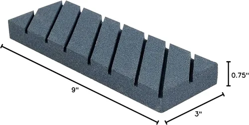 Vista 4 de Norton Flattening Stone para waterstones, 3/4" x 3" x 9" en caja de plástico