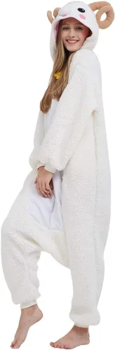Vista 5 de SAMGU Adult Onesie Animal Halloween Cosplay Costume One Piece Pajamas for Women and Men