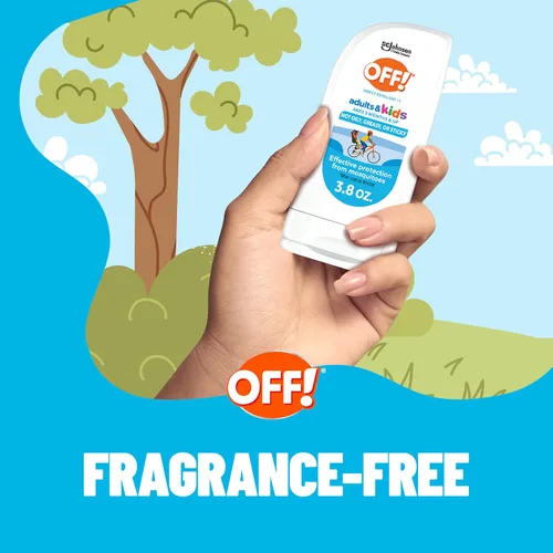 Vista 6 de OFF! Loción repelente de insectos para adultos y niños, repelente de insectos de picaridina sin fragancia para protección diaria sin DEET contra