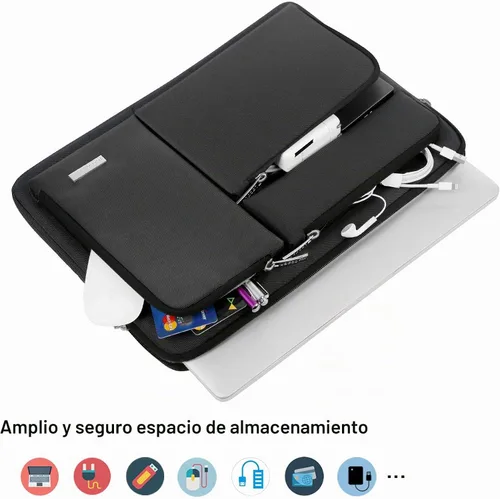 Vista 4 de Lacdo Funda para laptop Chromebook para Samsung HP Lenovo Dell Acer ASUS Chromebook de 11.6 pulgadas, Microsoft Surface Pro 11 Copilot+PC/Surface