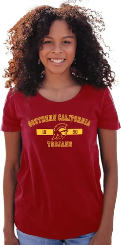 Vista 12 de Blue 84 NCAA - Camiseta con licencia oficial de la NCAA para mujer, color del equipo atlético