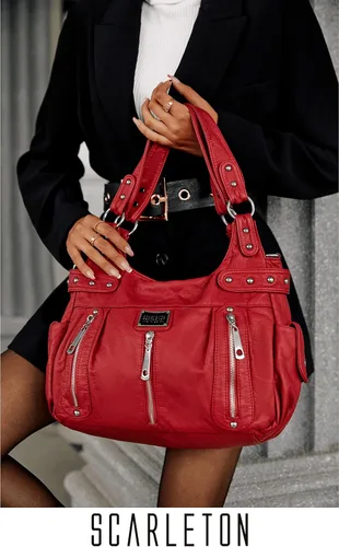 Vista 7 de Scarleton Bolso de mano para mujer, monederos para mujer, bolsos de hombro para mujer, H1292