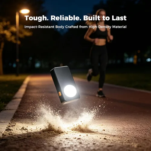 Vista 5 de Linterna EDC Recargable con 4 Modos de Iluminación, 600 Lúmenes Luz de Carrera para Corredores, Linterna de Clip, Linterna de Bolsillo para Correr