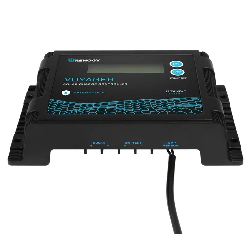 Vista 7 de Sensor de temperatura de batería Renogy para controladores de carga solar Renogy, 118×0.03×0.03 pulgadas, Compatible con controladores de carga