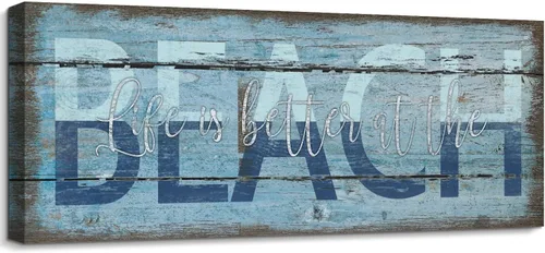 Vista 18 de Letrero familiar decorativo para el hogar donde comienza la historia, palabras inspiradoras, citas, placa de pared, impresión en lienzo de familia