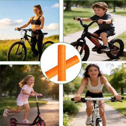 Vista 13 de 2 pares de empuñaduras para manillar de bicicleta para bicicletas