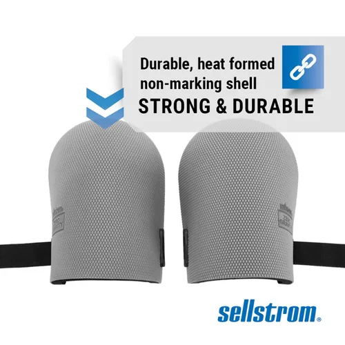 Vista 3 de Sellstrom KneePro ZeroGravity - Rodilleras protectoras con acolchado de espuma gruesa, comodidad durante todo el día, sin marcas, ajuste universal