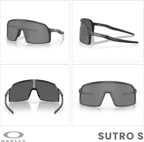 Vista 17 de Oakley Sutro OO9406 / OO9462 - Lentes de sol para hombre, kit de correa de accesorios, bolsa de microfibra