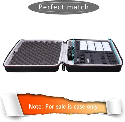 Vista 4 de LTGEM EVA - Estuche rígido para controlador de tambor Native Instruments Maschine Mikro Mk3