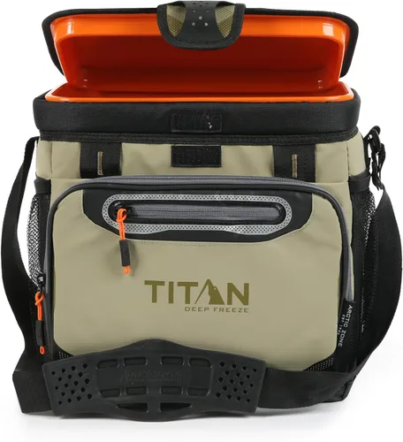 Vista 34 de Titan by Arctic Zone Deep Freeze Cooler - Zipperless Hardbody Cooler - Deep Freeze Insulation, HardBody Liner, and SmartShelf