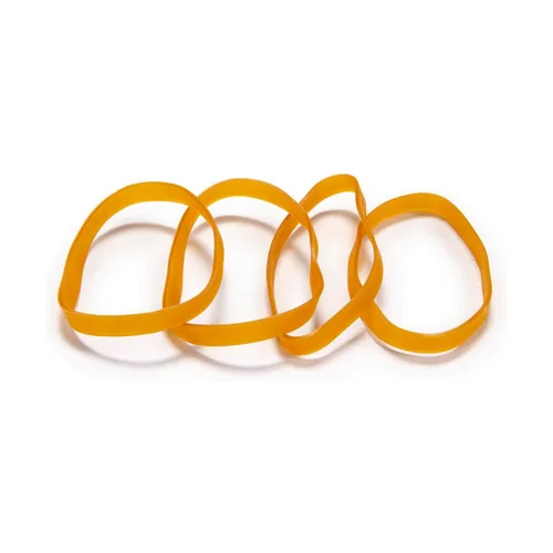 Vista 3 de Gomas elásticas Pincello Amarillo Ancha (12 Unidades)