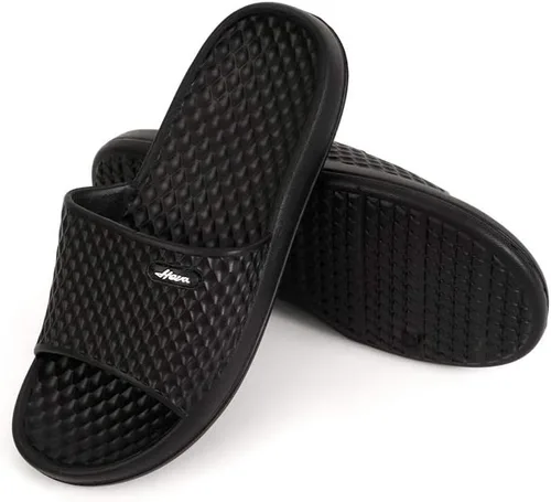 Vista 8 de FUNKYMONKEY - Sandalias antideslizantes para hombres, para baño, playa, interiores