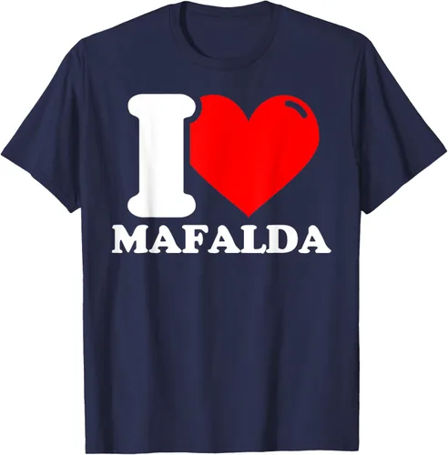 Vista 21 de Camiseta I Love Mafalda, Negro