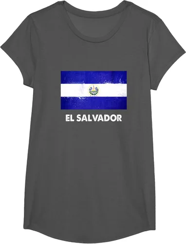 Vista 35 de Camiseta de la bandera de El Salvador Camiseta salvadoreña