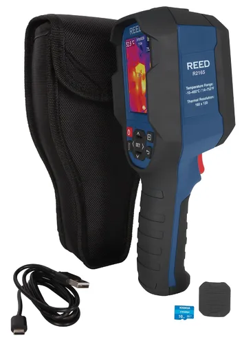 Vista 5 de REED Instruments Cámara de imágenes térmicas R2165-NIST, 160 x 120