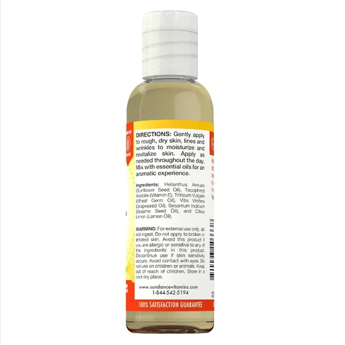 Vista 5 de Sundance Aceite líquido de vitamina E, 4 onzas líquidas