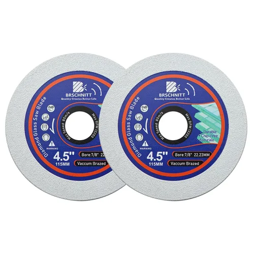 Vista 24 de Disco de corte de vidrio - 3 piezas de 3 pulgadas para amoladora angular con eje de 0.394 pulgadas para pulido de diamante, disco de corte