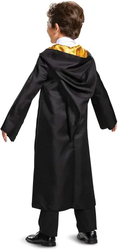 Vista 2 de Capa de Harry Potter, túnica oficial de Hogwarts Wizarding World, accesorio de vestir clásico para niños