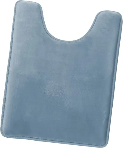 Vista 55 de Clara Clark Alfombra de Baño 24" x 17" - Alfombras de Baño, Tapete de Baño de Espuma Viscoelástica, Afelpado, Acogedor, Ultra Suave, Antideslizante