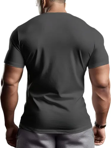 Vista 2 de Hercules Atlas - Camiseta de entrenamiento atlético, para gimnasio, culturismo, fitness