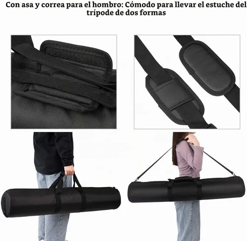 Vista 4 de Meking Bolsa de transporte acolchada de 39 pulgadas para trípode