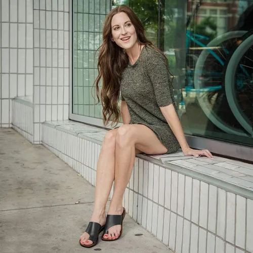 Vista 2 de Zapatos planos cómodos para caminar para mujer