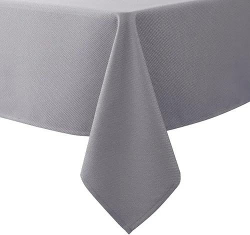 Vista 31 de Biscaynebay Auqa - Mantel cuadrado de 54 x 54 pulgadas, mantel de tela con tarjeta azul Auqa, pequeño, plegable, resistente al agua, para cocina