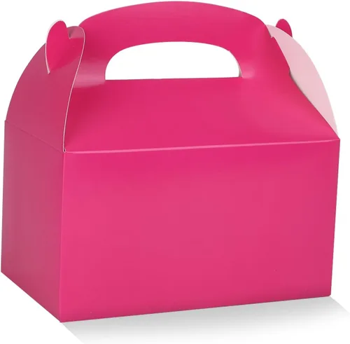 Vista 14 de DjinnGlory Paquete de 36 Cajas Pequeñas Azules de Obsequios para Fiestas, Cajas Gable, Cajas de Regalo de Papel para Baby Shower, Cumpleaños, Fiesta