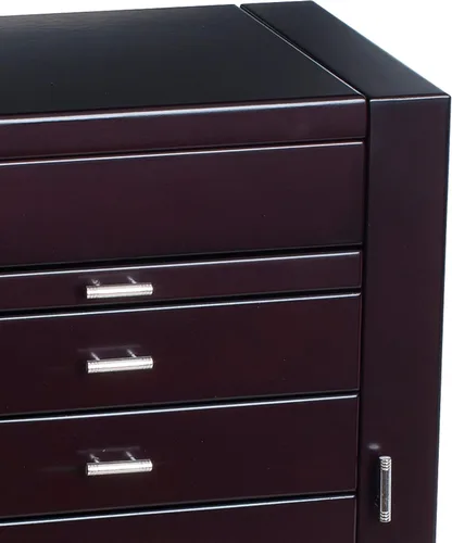 Vista 2 de Mele & Co. 00879F13 Geneva - Joyero vertical de madera