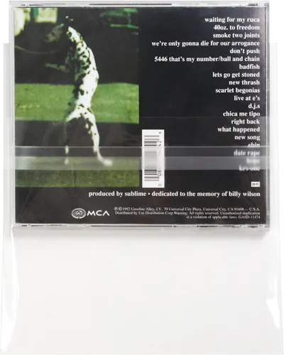 Vista 6 de Resealable CD exterior Sleeves – Holds 1 Jewel Box – transparente (100 fundas)