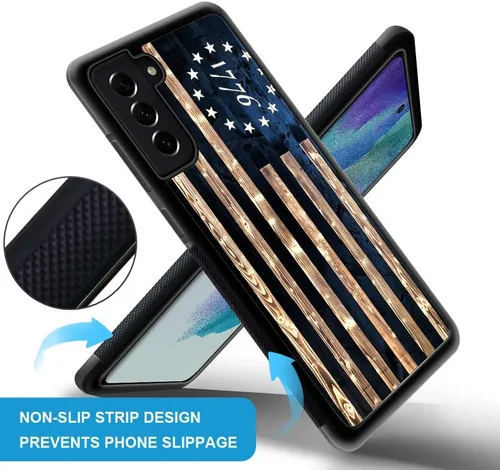 Vista 2 de DAIZAG Funda compatible con Samsung Galaxy S22, protección completa, a prueba de golpes, antiarañazos, funda de poliuretano termoplástico