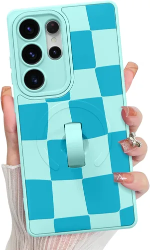 Vista 218 de KANGHAR Compatible con iPhone 17 Pro Case Spot Pattern - Negro Mancha rosada negra