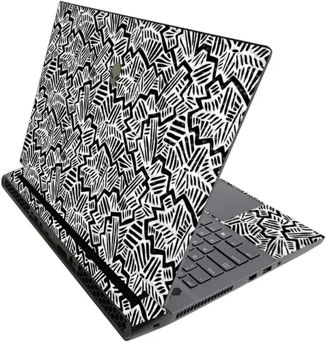 Vista 136 de MightySkins - Skin brillante con purpurina para Alienware M17 R3 (2020) y M17 R4 (2021) - Diversión de los años 90 Acabado duradero con purpurina