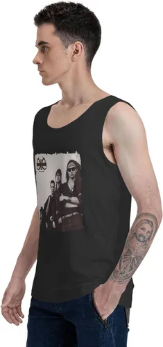 Vista 5 de Heroes Del Silencio Senderos De Traicion Tank Tops Hombre Verano Algodón Comodidad Cuello Redondo Camiseta Sin Mangas