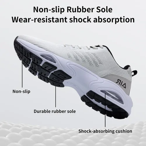 Vista 3 de JARLIF Tenis transpirables para hombre, para correr, gimnasio, caminar, a la moda