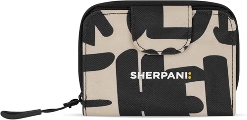 Vista 13 de Sherpani Barcelona, pequeña cartera de nailon bifold con bolsillo con cremallera para mujer, bolsa de viaje, protección RFID Chromatic