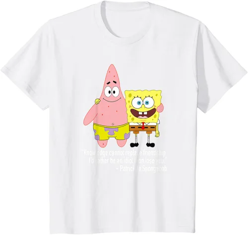 Vista 24 de Mademark x SpongeBob SquarePants - Patrick & SpongeBob - Camiseta de la amistad Asfalto