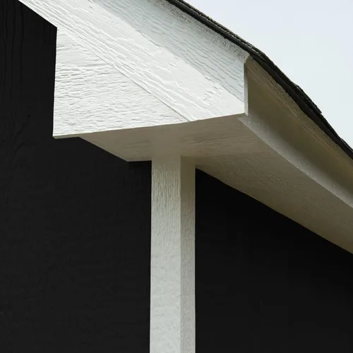 Vista 11 de Handy Home Products Trident - Cobertizo de almacenamiento de madera de 8 x 12 pulgadas, no incluye kit de piso, pintura o tejas para techos