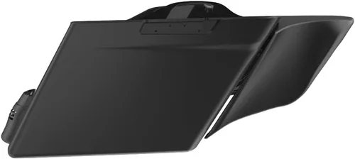 Vista 29 de Cubiertas laterales de alforjas estiradas para motocicleta, extensión extendida para Harley Touring 2014+ - Whisky ámbar Amber Whiskey