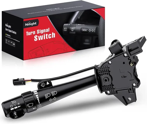 Vista 20 de Nilight Interruptor de Señal de Giro Compatible con 1995 1996 1997 1998 1999 Chevy C1500 K1500 Pickup Tahoe GMC C1500 K1500 Pickup Yukon 1995-2000