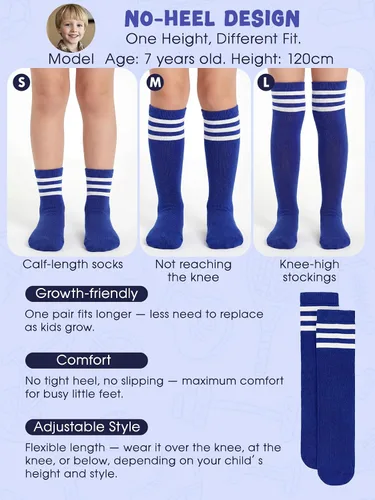 Vista 5 de American Trends 2 pares de calcetines de sóftbol para niños pequeños Rosa fuerte