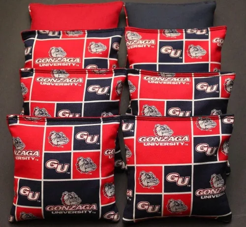 Vista 9 de ILLINOIS STATE Redbirds Cornhole Bean Bags 8 ISU ACA Regulación Bolsas de Lanzamiento de Maíz